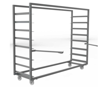 TROLLEYS FOR OVEN LOADERS