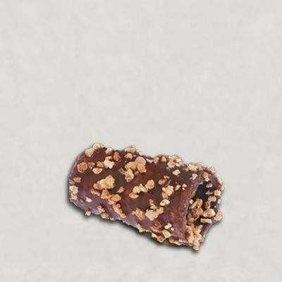 Mini-Waffeltörtchen (60 mm) – schwarz, mit Servieraufsteller – 35 Stück