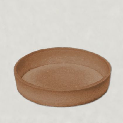 Tartellette al burro e cacao, rotonde, grandi, dolci, 79 mm - 12 pezzi