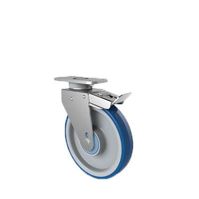 ROATĂ INDUSTRIALĂ - PLACĂ ROTATIVĂ CU FRÂNĂ