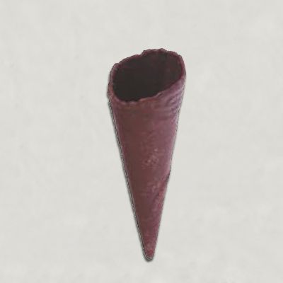 Mini kornout na tartaletky 60 mm - černá barva, s servírovacím stojanem - 35 kusů